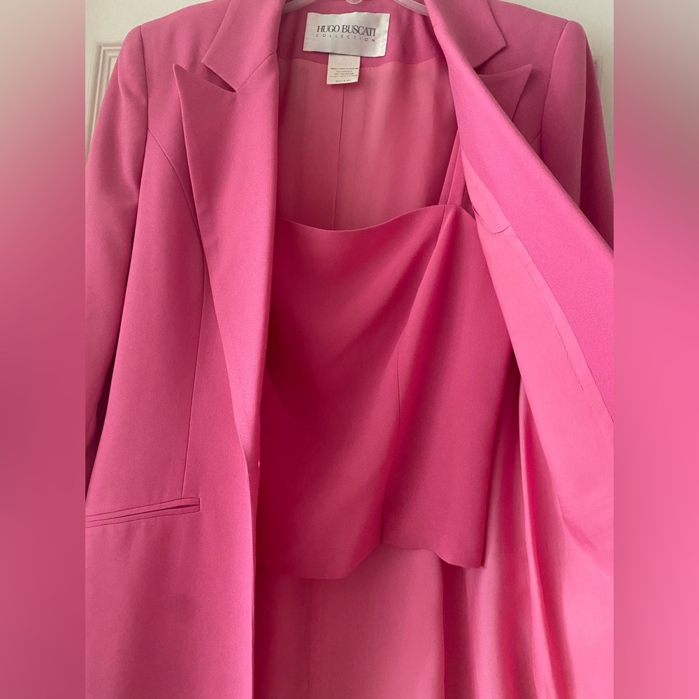 Hugo Buscati Collection Women’s Suit Jacket with Top Size 6
